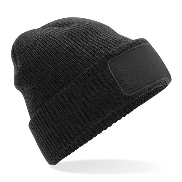 Thinsulate™ patch beanie