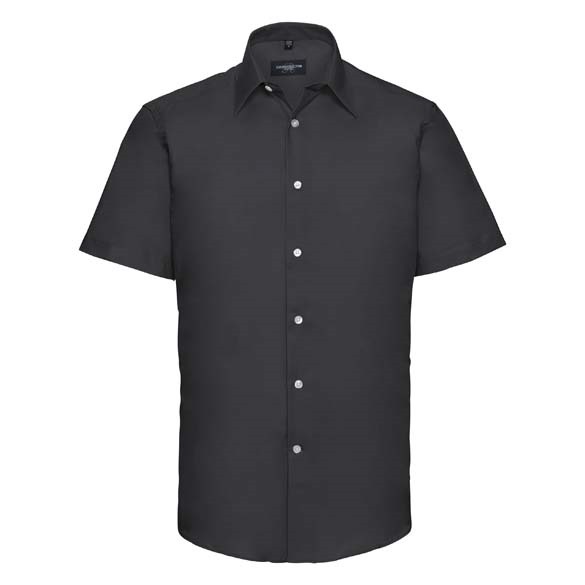 Short sleeve easycare tailored Oxford shirt