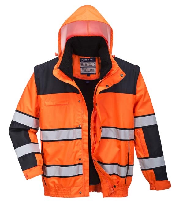 Hi-vis classic bomber jacket (C466)