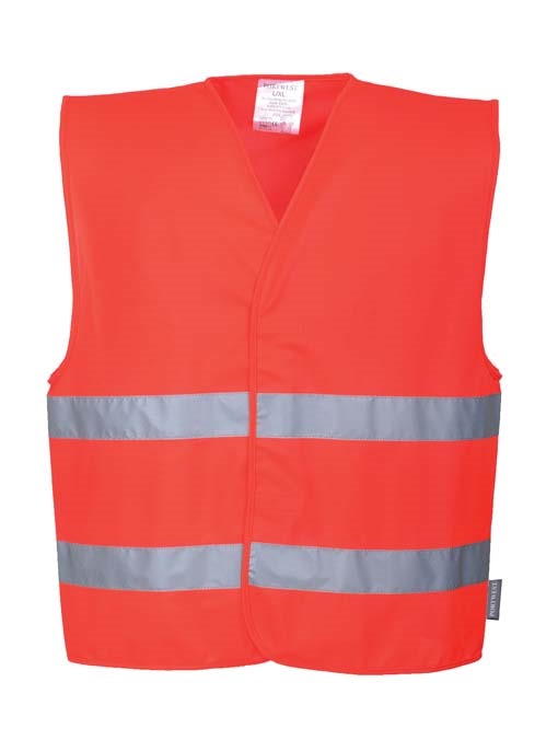 Hi-vis two-band vest (C474)