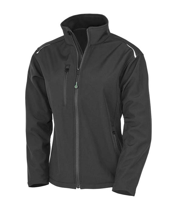 Women&#39;s recycled 3-layer printable softshell jacket