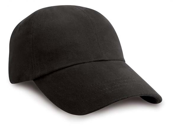 Junior low-profile heavy brushed cotton cap