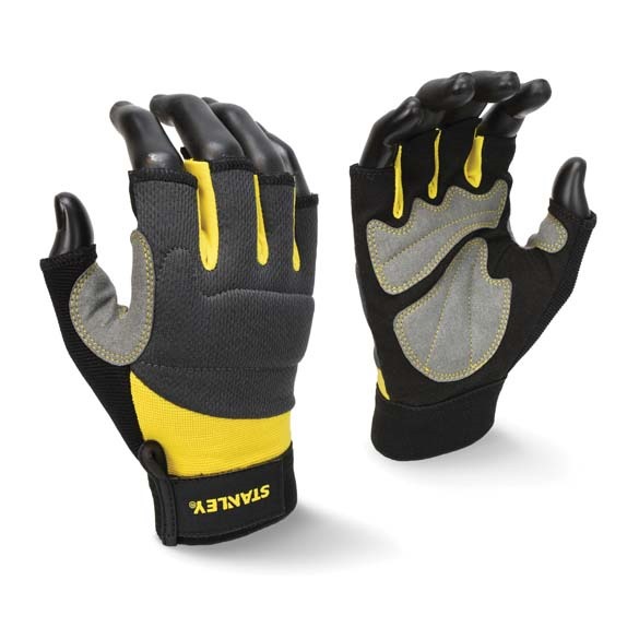 Stanley fingerless performance gloves