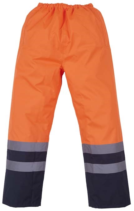 Hi-vis waterproof overtrousers (HVS463)