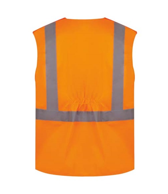 Hi-vis railway (pull apart) waistcoat class 2 (HVW118PE)